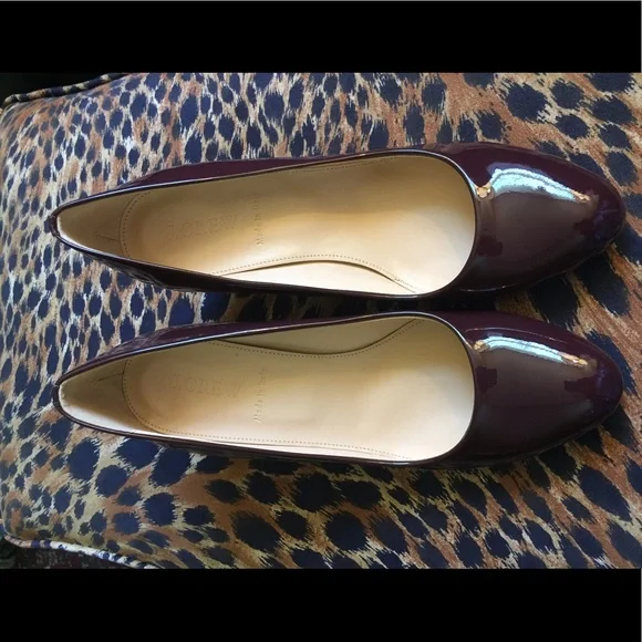 J. Crew Martina Patent Wedges - Picture 3 of 7